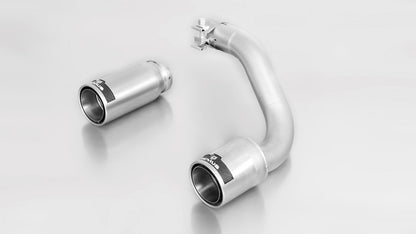 Remus Racing Valved Axle-Back Exhaust Rear Silencer for BMW 2 Series M235i F22/F23 (N55) 2014+ Non-OPF - Stainless Steel, ECE Approved, Twin 84mm Tips (Carbon or Black Chrome)