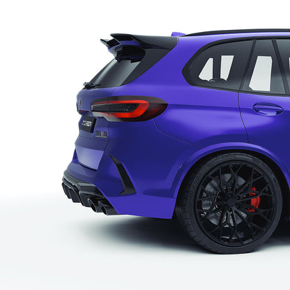 BMW X5 M F95 2019-2022 Pre-LCI Carbon Fibre Body Kit | CT Design by CT Carbon | Full Aero Kit: Front Lip Splitter, Side Skirts, Rear Diffuser, Roof Spoiler, Rear Bumper Trim | X5M Pre-Facelift Carbon Fiber Styling Upgrade UK | SUV Performance Aero Package