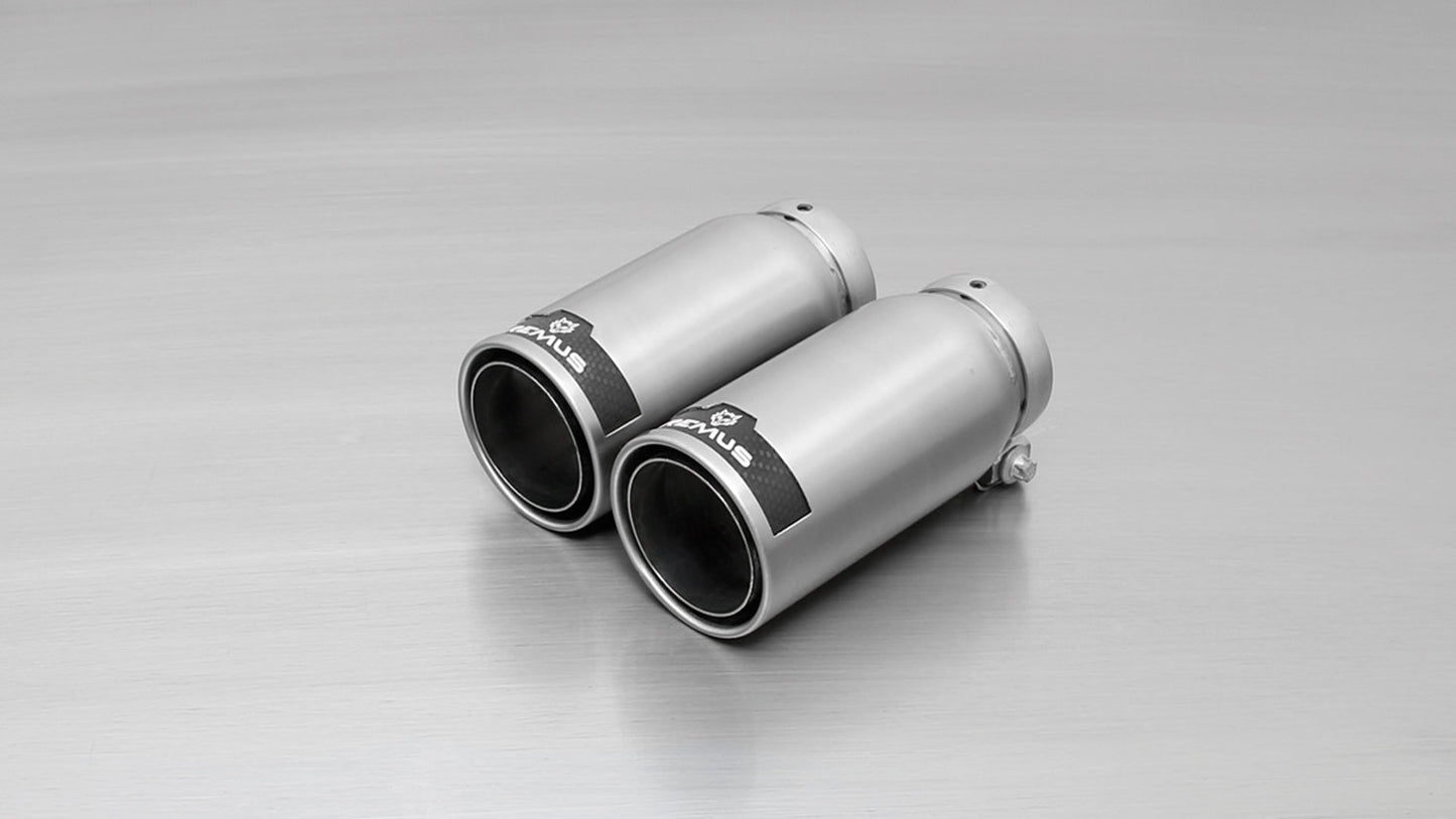 Remus Non-Resonated Cat-Back Exhaust System for Audi A3 1.4 TFSI (8V/8VA) Sportback 2013+, Stainless Steel, EEC Approved, 84mm Tailpipe Options, Handmade in Austria