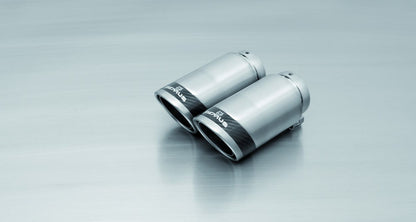 Remus Non-Resonated Axle-Back Rear Silencer/Back Box | Quad 84mm Tips/Tailpipes Performance Muffler | Seat Leon 5F Mk3 2.0 TDI CUPA 135kW 2013-2016 (Diesel, Pre-Facelift, No GPF) | Stainless Steel Quad Exit, Direct Fit, ECE/EEC Approved