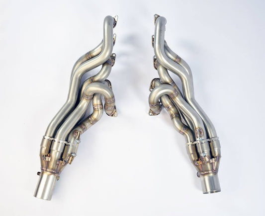 Supersprint Long Tube Headers / Tubular Exhaust Manifolds for BMW E60 M5 & E63/E64 M6 (S85 5.0 V10) – Stainless Steel, Mandrel-Bent, High-Flow Primary Set with Patented Merge Collector – Part 789301