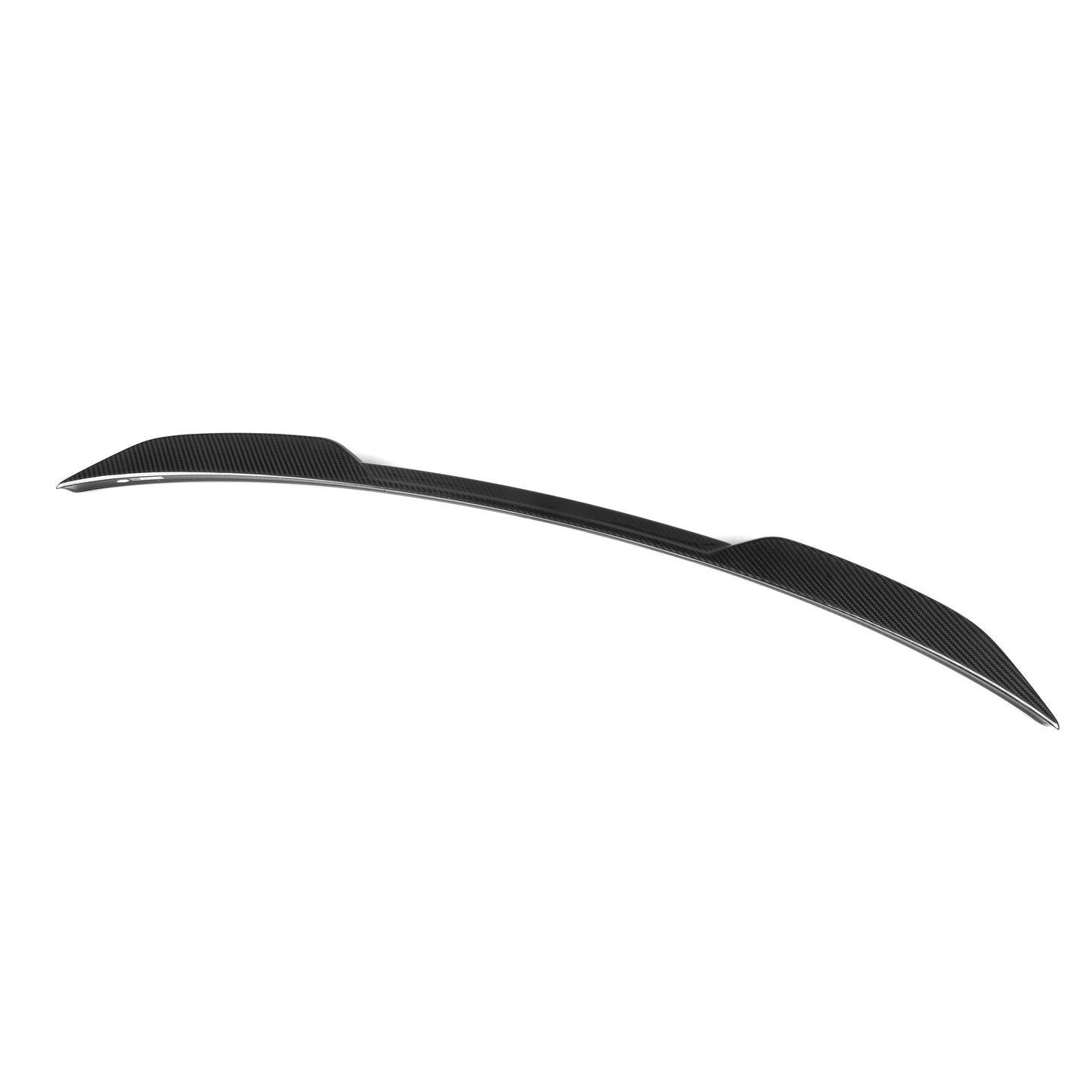 BMW G82 M4 / G22 4 Series Coupe Carbon Fibre Boot Lip Spoiler – DA Style Ducktail Gloss Carbon Rear Trunk Lip Wing | Pre-Preg CFRP 2x2 Twill | Fits 2020+ G22, 2021+ M4 Competition xDrive | CT Carbon OEM+ Fitment
