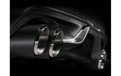 Akrapovic Evolution Line Titanium Cat-Back Exhaust for BMW X5M / X5 M F85 (2015-2017) | Performance Catback & Sports Exhaust | ECE Approved EU Homologated | Valved, Plug & Play Bolt-On | Carbon Fibre Tips | Sound Kit Compatible