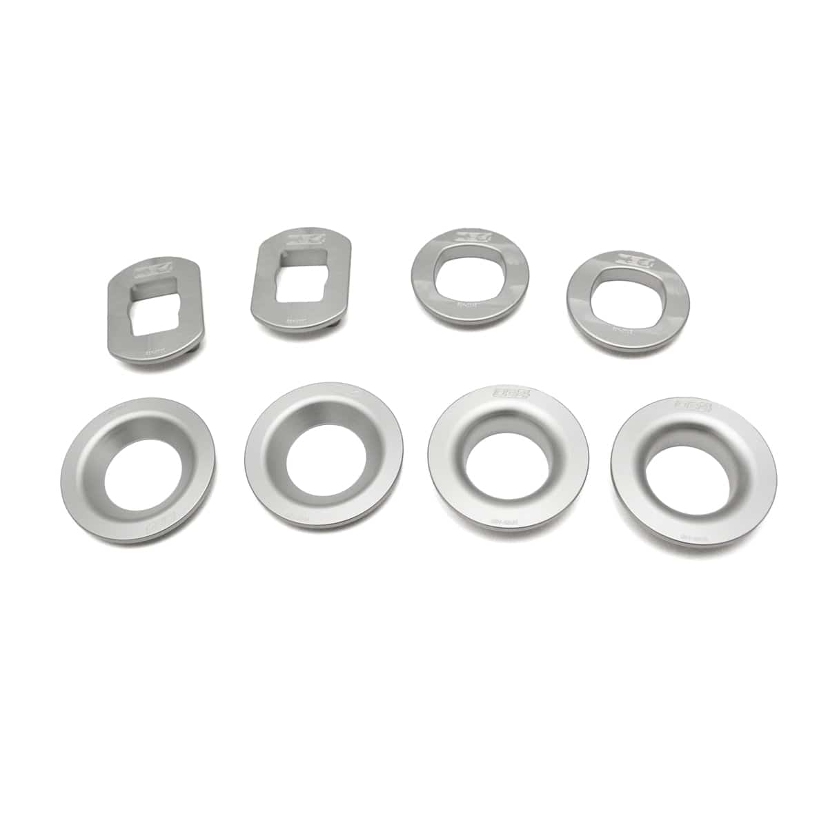 034Motorsport BMW E8X/E9X 1 & 3 Series Rear Subframe/Cradle/Axle Carrier Bushing/Bush Insert Kit, Billet Aluminium/Aluminum (E81 E82 E87 E88 E90 E91 E92 E93, incl 1M, 135i, 335i) | Wheel Hop & Traction Upgrade - 034-601-0047