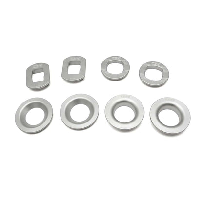 034Motorsport BMW E8X/E9X 1 & 3 Series Rear Subframe/Cradle/Axle Carrier Bushing/Bush Insert Kit, Billet Aluminium/Aluminum (E81 E82 E87 E88 E90 E91 E92 E93, incl 1M, 135i, 335i) | Wheel Hop & Traction Upgrade - 034-601-0047