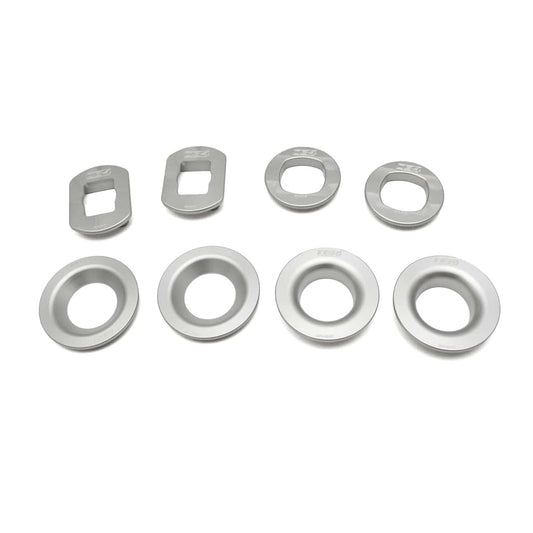 034Motorsport BMW E8X/E9X 1 & 3 Series Rear Subframe/Cradle/Axle Carrier Bushing/Bush Insert Kit, Billet Aluminium/Aluminum (E81 E82 E87 E88 E90 E91 E92 E93, incl 1M, 135i, 335i) | Wheel Hop & Traction Upgrade - 034-601-0047