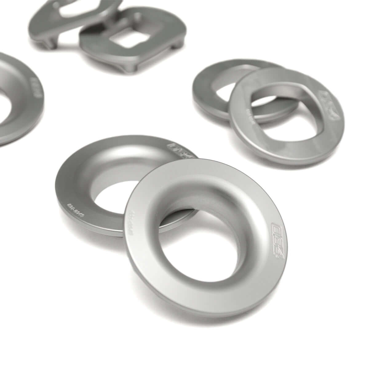 034Motorsport BMW E8X/E9X 1 & 3 Series Rear Subframe/Cradle/Axle Carrier Bushing/Bush Insert Kit, Billet Aluminium/Aluminum (E81 E82 E87 E88 E90 E91 E92 E93, incl 1M, 135i, 335i) | Wheel Hop & Traction Upgrade - 034-601-0047