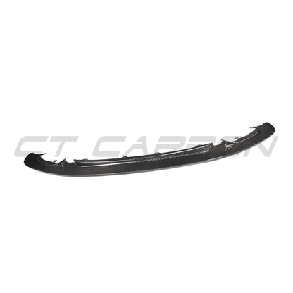 BMW M3/M4 F80 F82 F83 2014-2020 Pre-Preg Carbon Fibre (Carbon Fiber) Front Lip Splitter | GT Style Aero Front Spoiler/Lower Bumper Lip Valance | CT Carbon