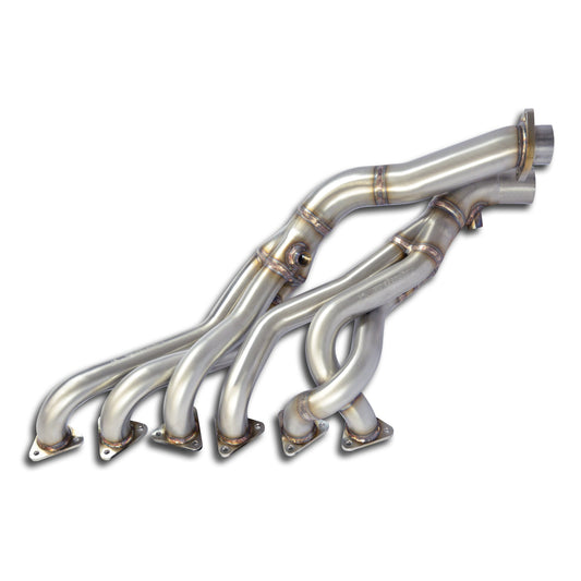 Supersprint BMW Z4 N52B30 3.0si/3.0is Headers - Stainless Long Tube Tubular Exhaust Manifold/Extractors Upgrade (E85/E86 Roadster & Coupe) 2006-2008 | Racing Header Set Performance Manifold Kit | Part 981301