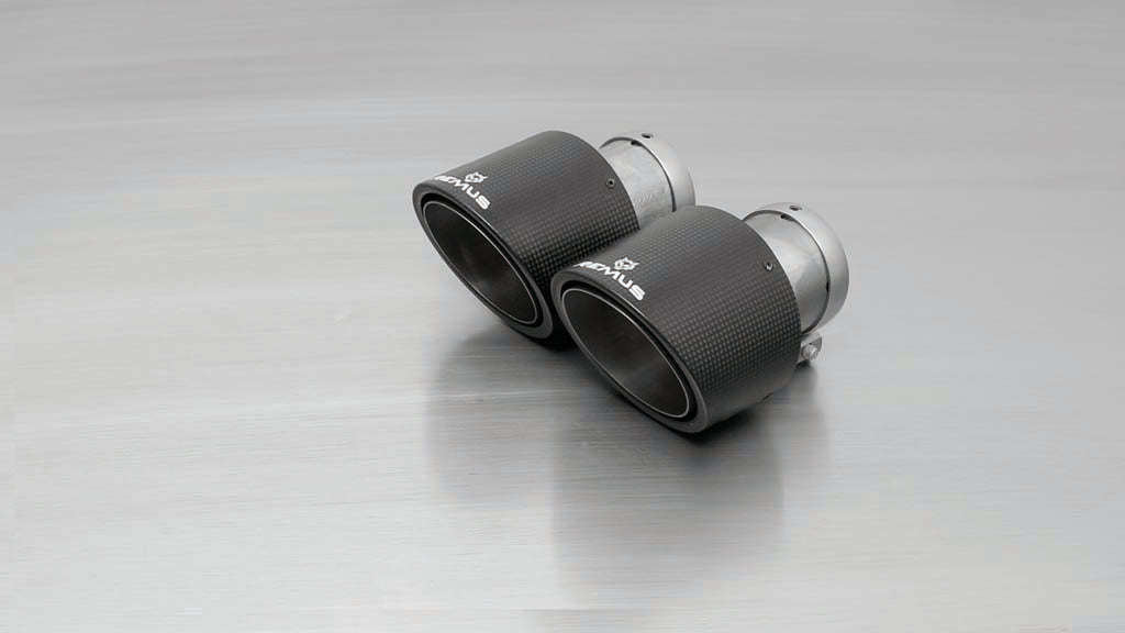 Remus Non-Resonated Valved Cat-Back Exhaust System for BMW 1 Series M140i (F20/F21 LCI, 2015-2018, B58/B58B30)  Stainless Steel, Dual 102mm Tips, OE Valve Control, EEC Approved, No GPF