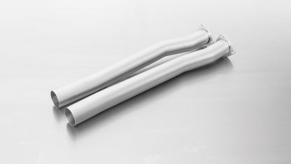 Remus Resonated Downpipe-Back Exhaust System for Audi A3 RS3 8V/8VA Sportback 2.5 TFSI (2015+, 270 kW)  2x Carbon Oval Tailpipes 175x108 mm  Stainless Steel, EEC Approved, No GPF/OPF