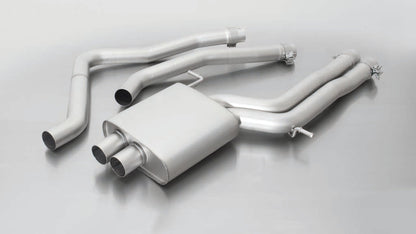 Remus Valved Non-Resonated Cat-Back Exhaust System for Audi RS6 C7 Avant 4.0T TFSI Biturbo V8 (2013-2018) | Performance Sports Catback with OEM Valve/Flap Control | Resonator Delete, Uses OEM Tailpipes | Stainless Steel | ECE Approved | Pre-OPF/No GPF