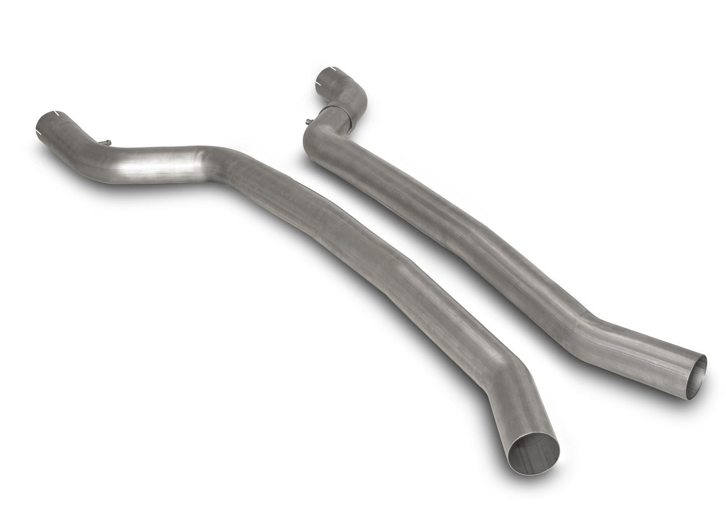 Remus BMW M3/M4 G80 G82 OPF/GPF Delete Midpipe Centre/Center Section (S58) - Resonator/Silencer Delete Straight Pipe Link Pipes, 76mm Stainless, Track Use Only - Fits M3, M3 Competition, M4, M4 Competition 2021+