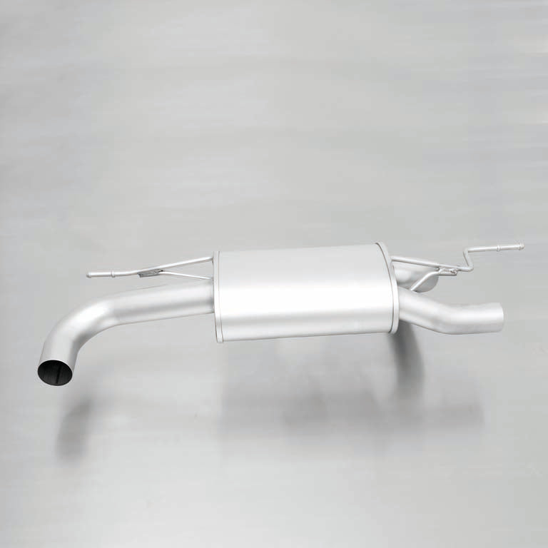 Remus Axle Back Rear Silencer/Back Box/Muffler, Quad 76mm Tailpipes - BMW 4 Series 420d F32/F36 Coupe & Gran Coupe 2013+ (Non-GPF) - Stainless Steel Performance Exhaust, ECE Approved - Polished or Black Chrome Tips