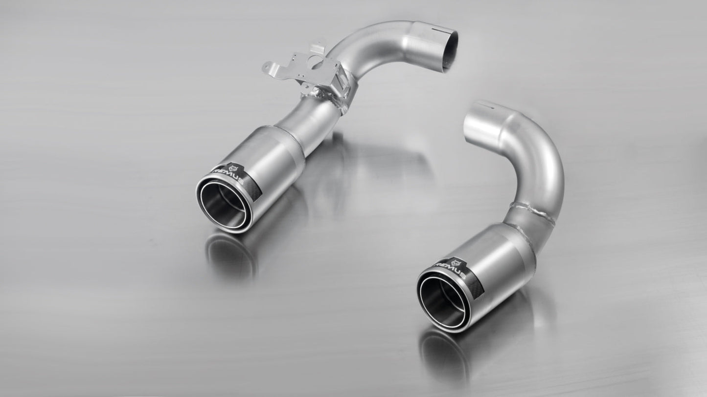 Remus Valved Resonated Low-Drone Turbo-Back Exhaust for BMW 335i F30/F31 2012-2014 (N55, No GPF/OPF) | OE Flap Control | ECE/EEC Approved Stainless Steel Performance Sport Exhaust for 3 Series Sedan/Saloon & Touring/Estate