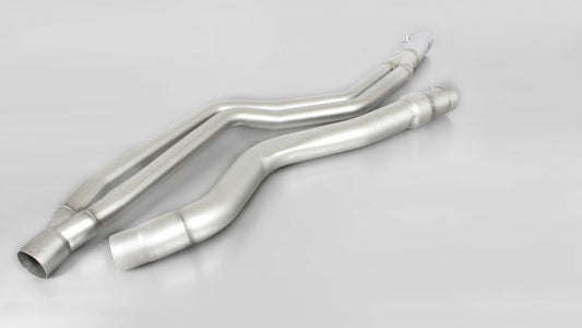 Remus Front Section Mid Pipe for BMW N55 F30 F31 F32 F36 335i 435i (RWD Only) - Stainless Steel Performance Exhaust Upgrade 086512 0300