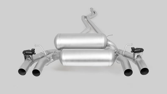 Remus Valved Sports Cat-Back Exhaust for BMW 2 Series M2 F87 N55 (2016+) | Non-Res, Pre-OPF/GPF | ECE Approved Stainless | 102mm Tailpipes | Remus Sound Controller | Flap-Controlled Performance Exhaust Upgrade (Back Box & Mid-Pipe)