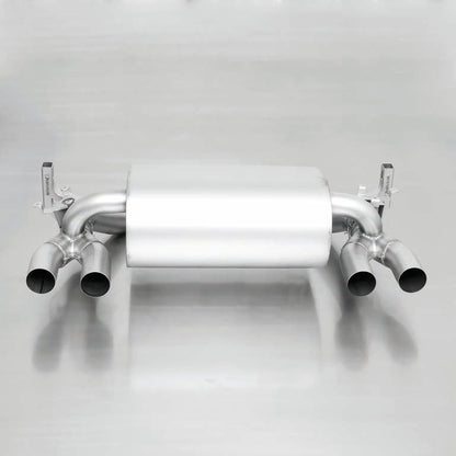 Remus Resonated Cat back System Left/Right With 4 tail pipes Ã˜ 102 mm 317 kW 2014+ For BMW 3 Series M3