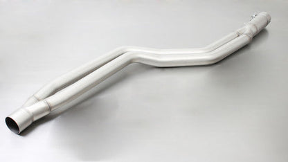 Remus Valved/Switchable Resonated Cat Back Exhaust for BMW M240i B58 (F22/F23 2 Series Coupe/Convertible, Non-OPF/Non-GPF) - Stainless Performance Sport Catback, 2x102mm Angled Rolled-Edge Chrome Tips