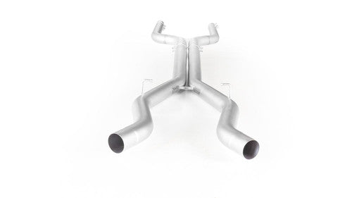 Remus Non-Resonated Cat back System Left/Right with Integrated valves using the OE valve control system with 4 Carbon tail pipes ÃƒËœ 102 mm angled, Titanium internals - 5 Series F90 M5 441 kW S63B44B 2018-