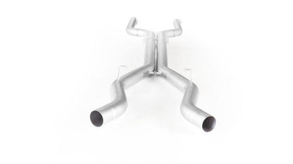 Remus Non-Resonated Cat back System Left/Right with Integrated valves using the OE valve control system with 4 Carbon tail pipes ÃƒËœ 102 mm angled, Titanium internals - 5 Series F90 M5 441 kW S63B44B 2018-