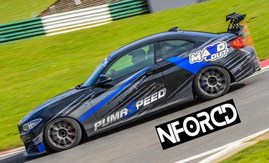 MGC Modifications Side-Mount Bootlid/Trunk Rear Wing Spoiler for BMW 2 Series F22 & M2 F87 - Track Day Motorsport Aerofoil - Fits M240i B58, 220i 228i 230i M235i Coupe (2014-2021)