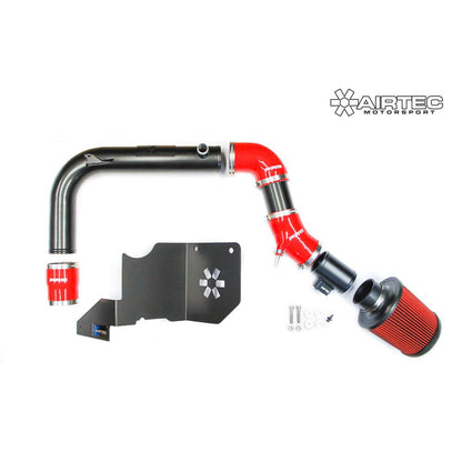AIRTEC Motorsport Stage 3 Induction Kit - Ford Fiesta ST 1.6 EcoBoost Mk7 (ST180/ST200) Cold Air Intake Upgrade with Hard Pipe, Heat Shield and High Flow Cone Filter - Performance Air Intake System UK