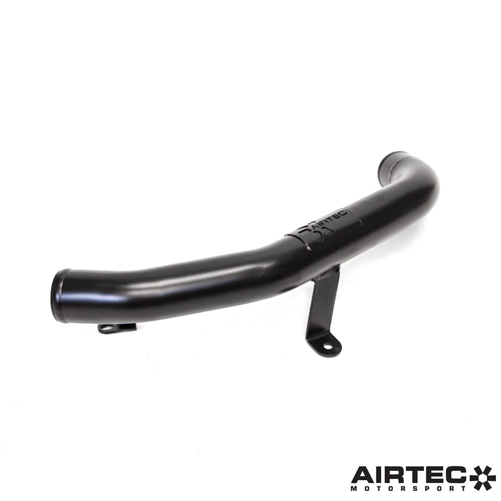 AIRTEC Motorsport Lower De-Res Boost Pipe for Ford Focus ST MK3 Diesel (ST-D)  Resonator Delete, 47mm ID, Direct-Fit Lower Intercooler/Boost Pipe, Pro-Series Black  Fits OEM or AIRTEC Intercoolers