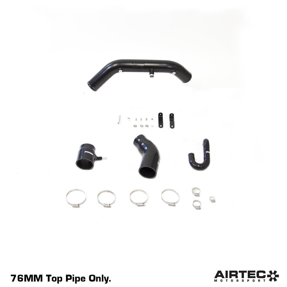 AIRTEC MOTORSPORT RS-STYLE 76MM TOP INDUCTION PIPE FOR FIESTA ST180