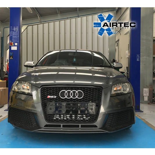 AIRTEC Motorsport Front Mount Intercooler (FMIC) / Charge Air Cooler Upgrade for Audi RS3 8P 2.5 TFSI 2011-2012 - High-Flow Boost Cooler, Direct Fit Performance Cooling Kit, Stage 1/2 & Hybrid Turbo Ready