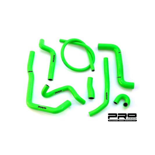 Pro Hoses Silicone Ancillary Hose Kit for VW Volkswagen Golf Mk2/MkII GTI 1.8L 8V (K-Jet/K-Jetronic/KJet) - 8pc Engine Bay Coolant, Vacuum & Breather Hose Set - Golf II/Golf 2 GTI 8-Valve Performance Replacement