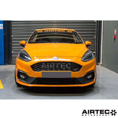 AIRTEC Motorsport Stage 3 FMIC Intercooler/Charge Cooler Upgrade for Ford Fiesta ST Mk8 1.5 EcoBoost (incl ST200) - Full-Width Stepped Bar & Plate Big Core - Direct Fit, Plug and Play, No Cutting, Crash Bar Retained - UK Made