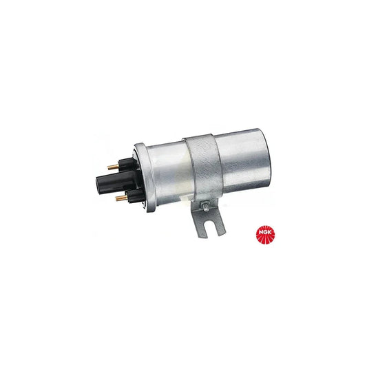 NGK 48302 U1065 Ignition Coil â€“ Distributor Coil, 2â€‘Pin DIN, For Series Resistor Systems â€“ Fits Classic Alfa Romeo, Audi, BMW, Citroen, Ford, Peugeot, Porsche, Saab, VW Volkswagen, Volvo