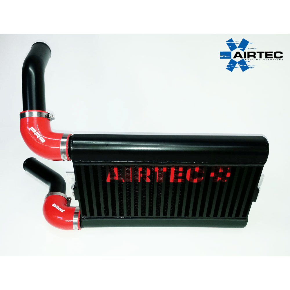 AIRTEC Stage 1 Front Mount Intercooler (FMIC) for Ford Fiesta Mk7 1.0 EcoBoost  Direct-Fit 50mm Core Upgrade, No-Cut Bolt-On, Pro-Series Black or Silver