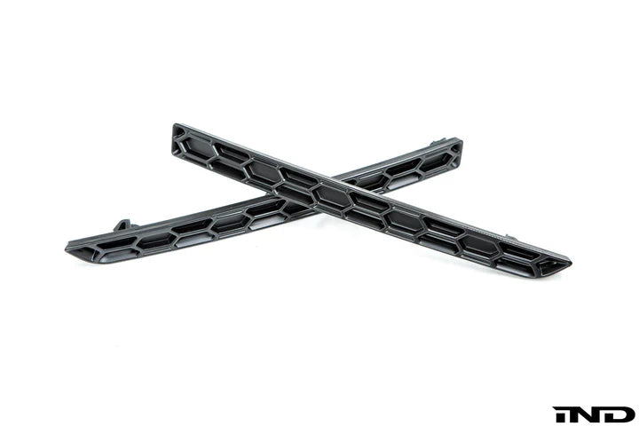 Acexxon Honeycomb Rear Reflector Delete Inserts for BMW M3 & M4 F80 F82 F83 (2014+) - Matte or Gloss Black - UK Fitment - R15-1-1000-02