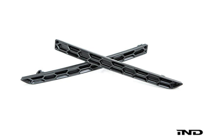 Acexxon Honeycomb Rear Reflector Delete Inserts for BMW M3 & M4 F80 F82 F83 (2014+) - Matte or Gloss Black - UK Fitment - R15-1-1000-02