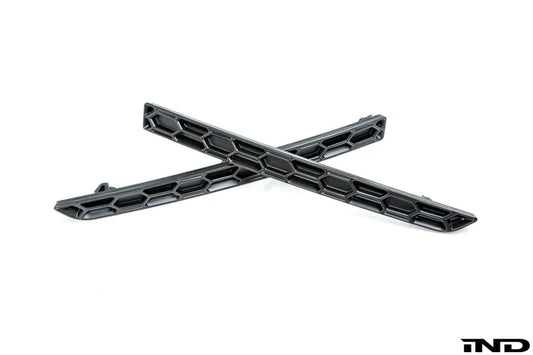 Acexxon Honeycomb Rear Reflector Delete Inserts for BMW M3 & M4 F80 F82 F83 (2014+) - Matte or Gloss Black - UK Fitment - R15-1-1000-02