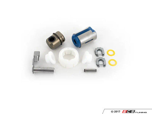 BMW E46 M3 6-Speed Manual Shifter Rebuild & Refresh Kit – Gear Selector/Shift Linkage Bushings Upgrade | Poly Rear Carrier Mount + PTFE Bushes | Gear Lever Wobble/Play Fix – ECS Tuning + Turner Motorsport