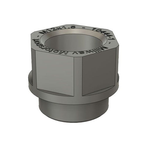 Millway Motorsport M12x1.25 Damper Top Nut for BMW F-Series Uniball Camber Plates (F2X F3X F8X 1/2/3/4 Series, M2 M3 M4) | Strut/Shock Top Mount Camber Plate Nut