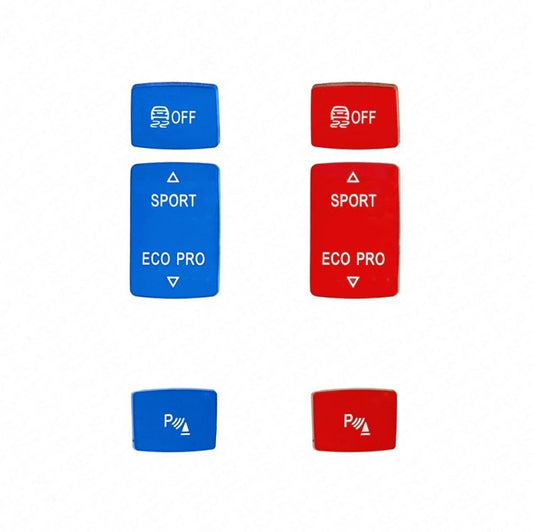 BMW F-SERIES DRIVING MODE, DSC AND PARKING SENSOR BUTTON SET