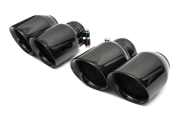 Fabspeed Axle-Back Exhaust for BMW 335i 435i (F30/F32) N55 – Muffler Delete/Bypass, Back Box/Silencer Delete Rear Section, T304L Stainless Dual Tips – 3 Series 4 Series F3X 2012+