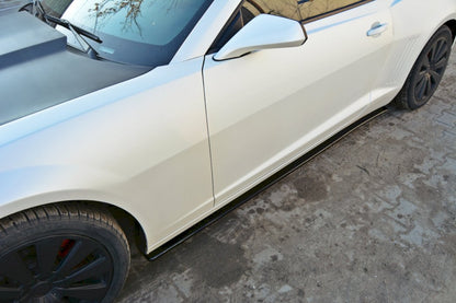 Maxton Design - SIDE SKIRTS DIFFUSERS CHEVROLET CAMARO V SS - US VERSION (PREFACE) (2009-13)