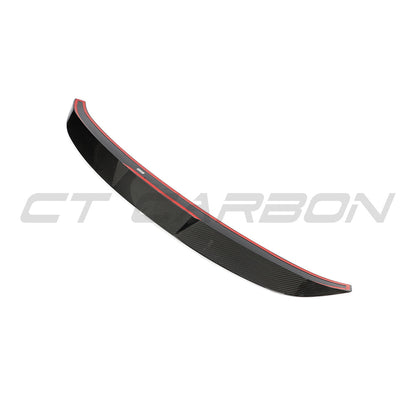 CT Design Carbon Fibre/Fiber Rear Lip Spoiler for BMW X6M F96 & X6 G06 (2019-2024) - Boot/Trunk Tailgate Ducktail Wing, X6 Rear Spoiler - LCI & Pre-LCI