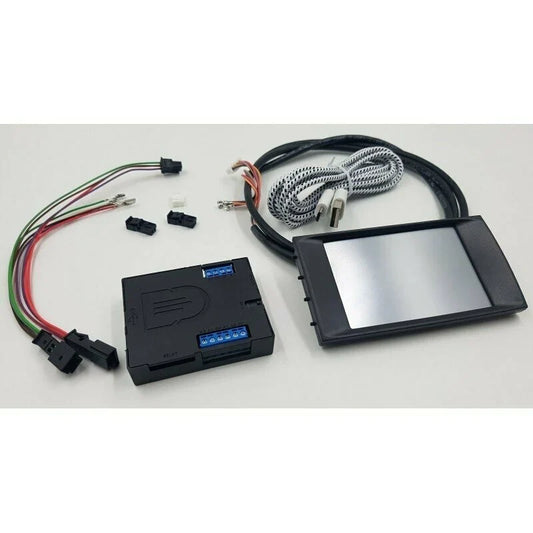 AK-Motion BMW 3 Series E90 E91 E92 E93 (E9x) Vent-Mounted Touchscreen OBD2/OBD II Display | Digital Dash Vent Gauge Scan Gauge Boost Gauge Performance Monitor & Code Reader | 320i 330i 335i N54 N55 Plug & Play Lap Timer