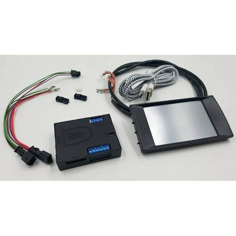 AK-Motion 3.5" Centre Vent Touchscreen for BMW 1 Series F20/F21 – Digital Dash CANbus/OBD2 Multi Gauge, Vent-Mounted Performance Monitor for M140i M135i 120i (B58/N55) – Boost, Oil Temp, AFR, HPFP – 0-60, 100-200, 1/4 Mile Timers