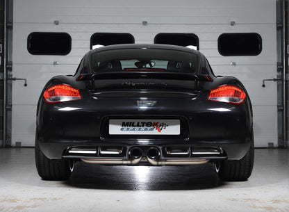 Milltek Sport - Porsche Cayman S 3.4 987 Gen2 / Boxster S 3.4 987 Gen2 Cat Back Exhaust (Multiple Options)