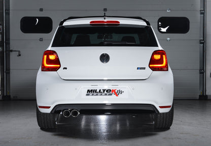 Milltek Sport - Volkswagen Polo R MK5 (6r/6c) WRC Cat Back Exhaust - Multiple Options