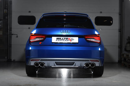Milltek Sport - Cat Back Exhaust (Multiple Options) Audi S1 8X