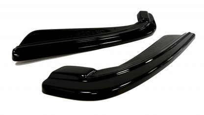 Maxton Design - REAR SIDE SPLITTERS BMW 5 F11 M-PACK (FITS TWO SINGLE EXHAUST ENDS)