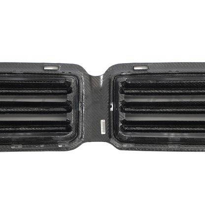 BMW M2 G87 2023+ Carbon Fibre Front Kidney Grille | CT Design Gloss Carbon Fiber Center/Centre Radiator Nose Grill, Front Bumper Intake Surround, OEM+ Styling Upgrade